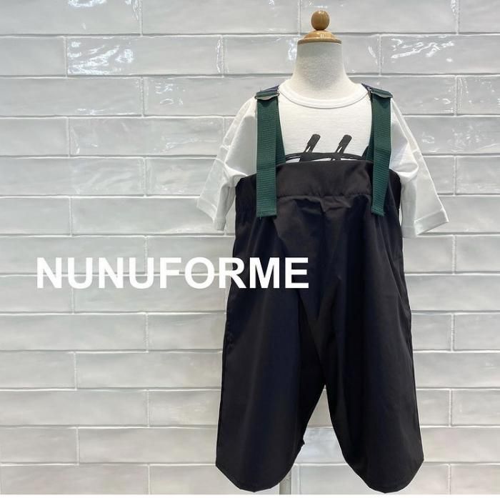 nunuforme サロペット ネイビー 値下げ - サロペット/オーバーオール