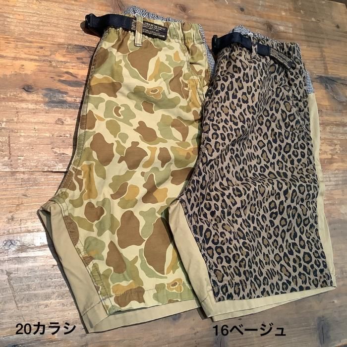 DENIM DUNGAREE】バックサテン ラクガキ パンツ 迷彩柄 DENIM DUNGAREE】バックサテン ラクガキ パンツ 迷彩柄 DENIM