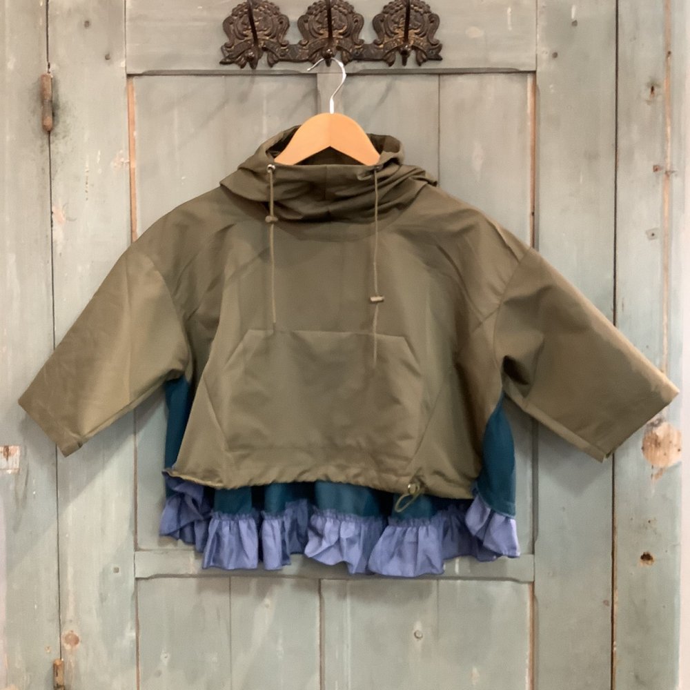 nunuformeフリル ミックス パーカー - koguma online shop | 子供服