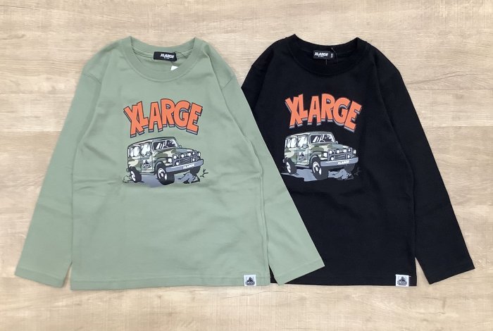 XLARGE KIDSOGゴリラ4WD長袖Tシャツ - koguma online shop | 子供服