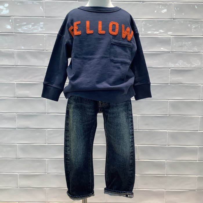 DENIM DUNGAREE テンジク FELLOW TEE - koguma online shop | 子供服