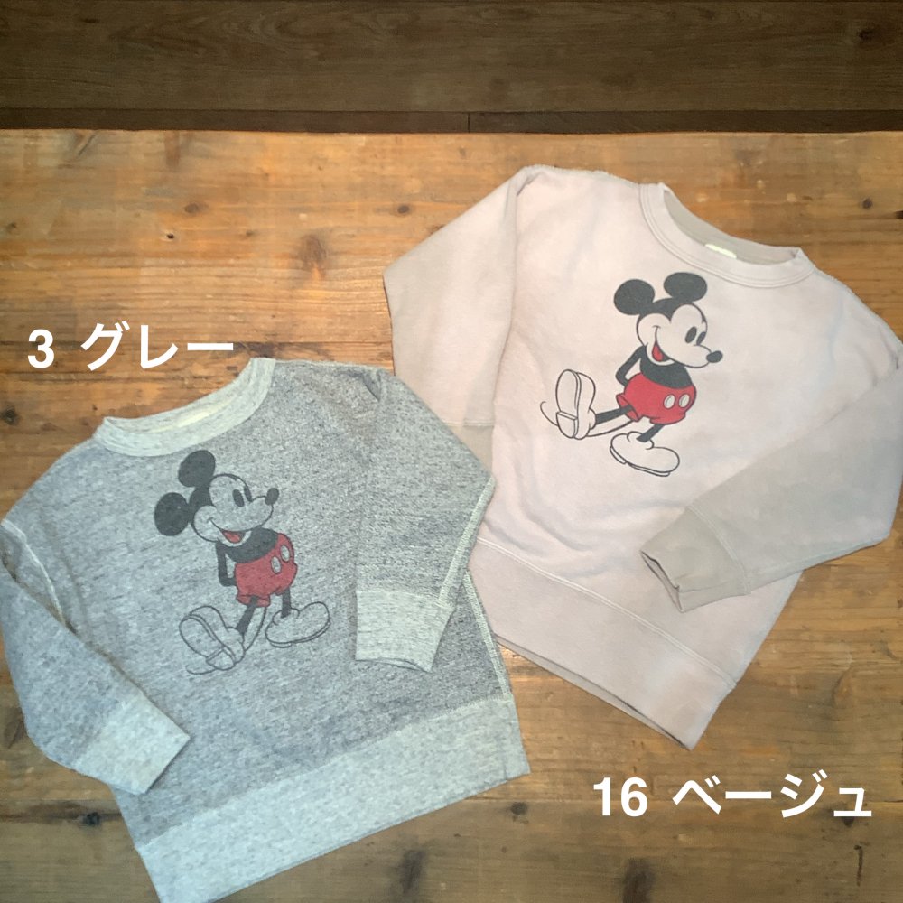 DENIM DUNGAREE ビンテージトンプキンウラケ MICKEY ワッペン