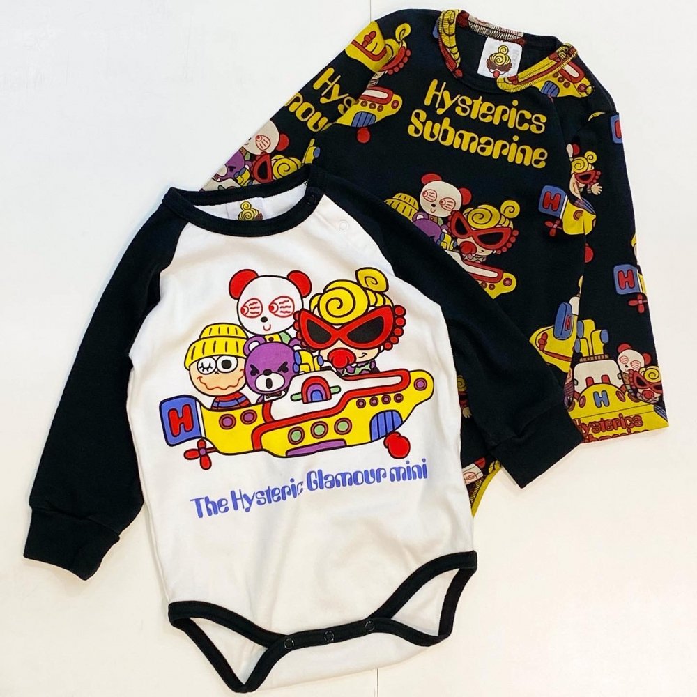 HYSTERIC MINI長袖ロンパース2枚セット - koguma online shop | 子供服