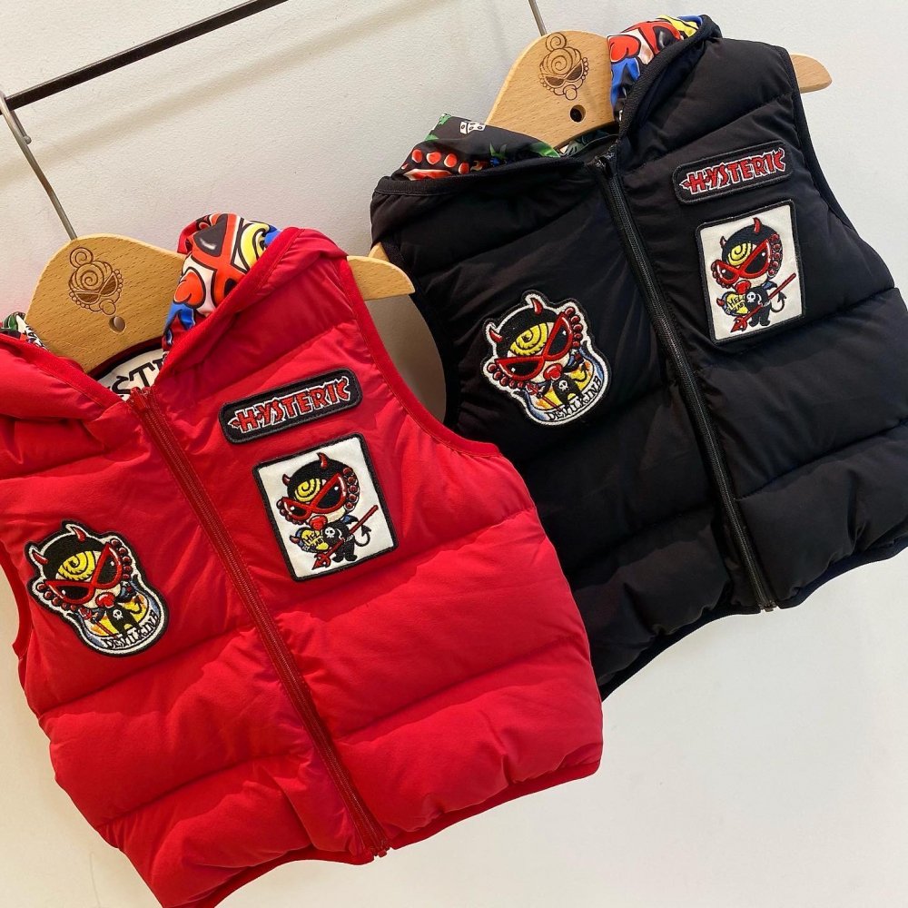 ☆セール HYSTERIC MINI キッズベスト 綿100％ 80cm - 通販