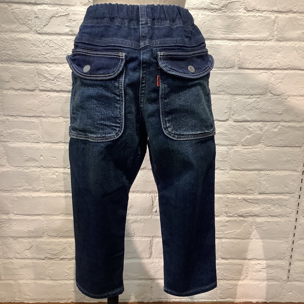 DENIM DUNGAREE ストレッチデニム イージーPN - koguma online shop