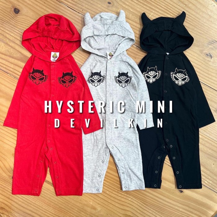 HISTERIC MINI DEVILKIN 長袖カバーオール - koguma online shop