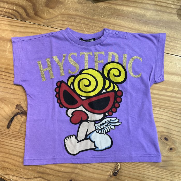 HISTERIC MINIANGEL MINI フレンチスリーブTシャツ - koguma online