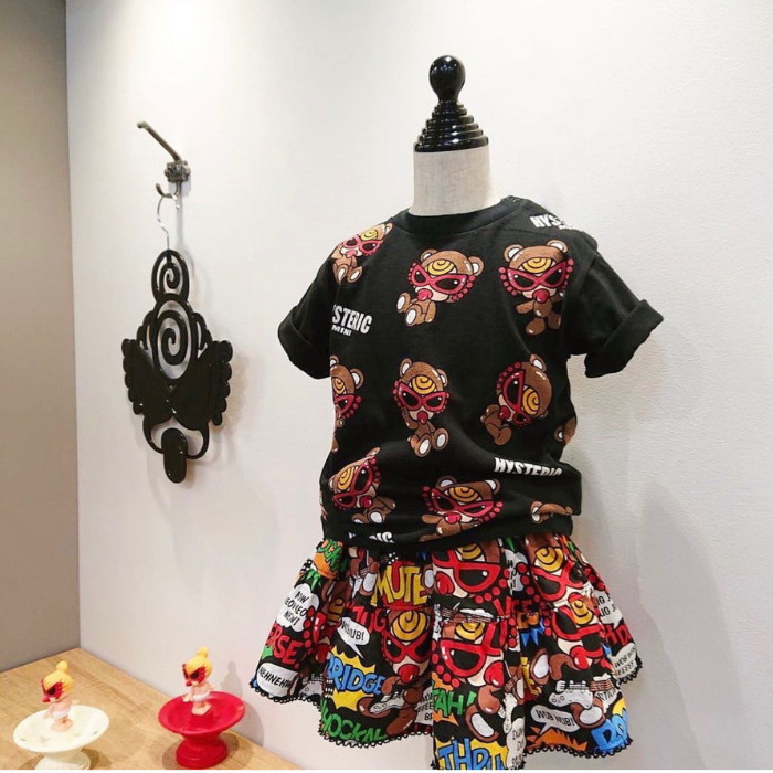 HYSTERIC MINITEDDY MINI半袖BIG Tシャツ koguma online shop 子供服コグマの公式オンラインショップ