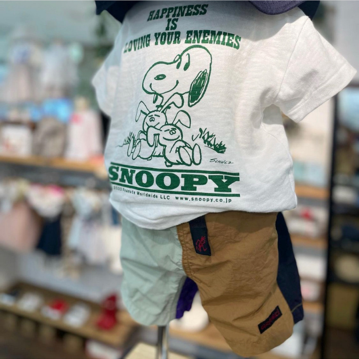 デニムダンガリー スヌーピー SNOOPY Tシャツ 140 | newmars.com