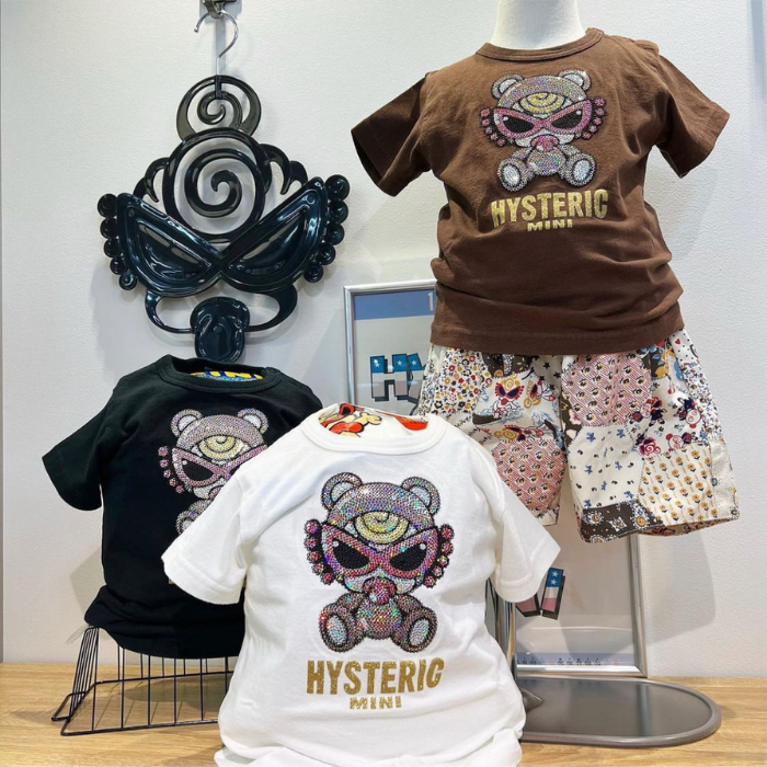 HYSTERIC MINI TEDDY MINI 半袖Tシャツ - koguma online shop | 子供服