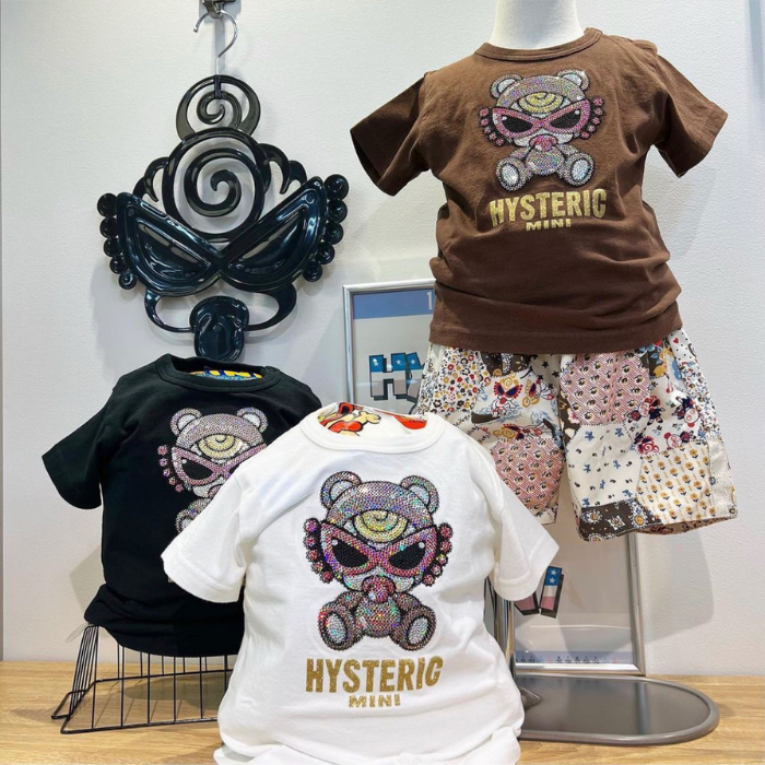 HYSTERIC MINI TEDDY MINI 半袖Tシャツ - koguma online shop | 子供服 ...