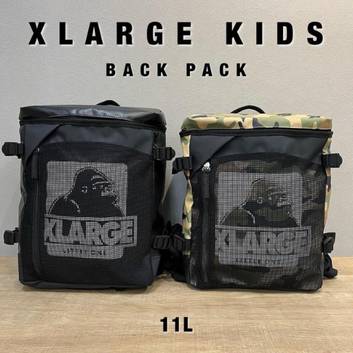 XLARGE KIDS OGゴリラスクエア型リュック - koguma online shop | 子供服コグマの公式オンラインショップ