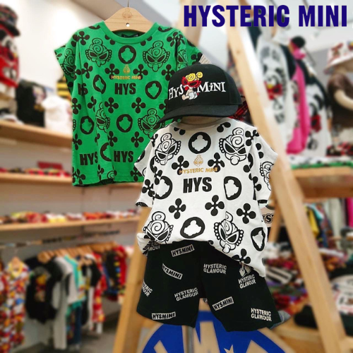 HYSTERIC MINIモノグラム半袖Tシャツ, - koguma online shop | 子供服コグマの公式オンラインショップ
