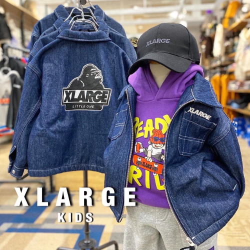 XLARGE KIDS デニムZIPジャケット s - koguma online shop | 子供服 ...