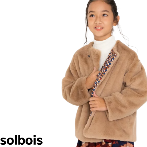 SOLBOIS ノーカラージャケット s - koguma online shop | 子供服コグマの公式オンラインショップ