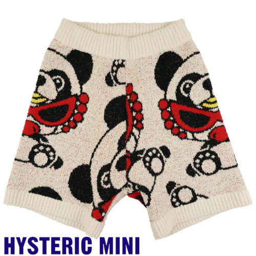 HYSTERIC MINI PANDA MINI シェニールハーフパンツ - koguma online