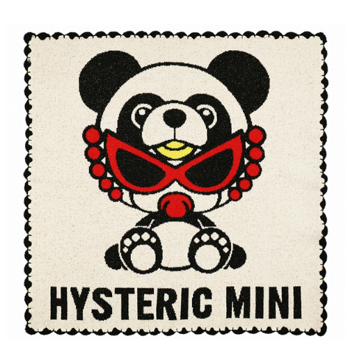 HYSTERIC MINI PANDA MINI シェニールブランケット - koguma online 