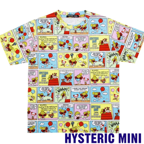 HYSTERIC MINI WE CAN FLY総柄Tシャツ - koguma online shop | 子供服 ...