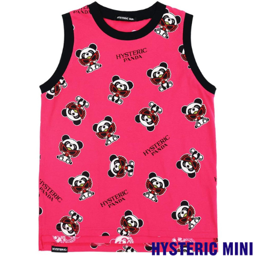 HYSTERIC MINI PANDA MINI パネルプリント タンクトップ 