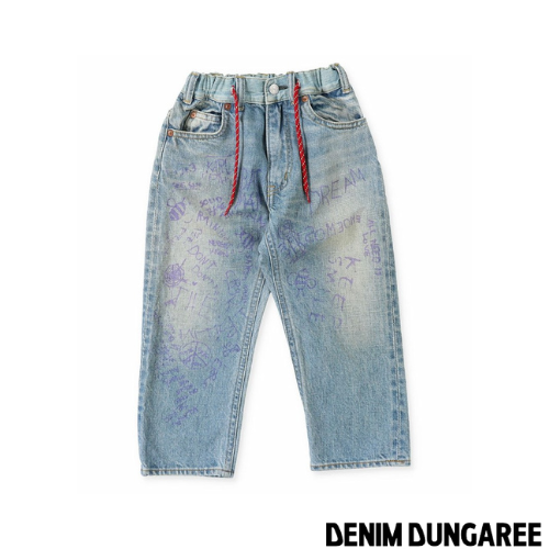 DENIM DUNGAREE12oz HOME MADEデニムラクガキPN S - koguma online