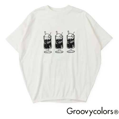 GROOVY COLORS 天竺 CREAM SODA BALOON Tシャツ S - koguma online