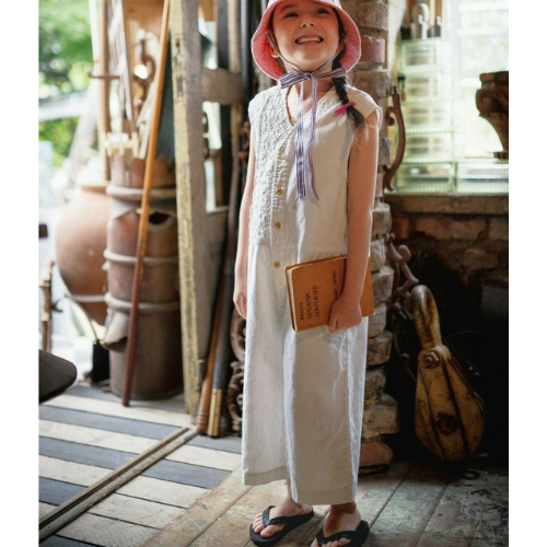 GOTOHOLLYWOOD 綿麻キャンバス ジャンプスーツ S - koguma online shop | 子供服コグマの公式オンラインショップ
