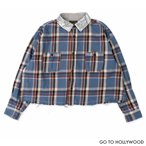 GOTOHOLLYWOOD ヘビーネルチェックMEETシャツ s - koguma online shop