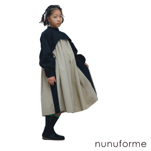 nunuforme新型コンビワンピース s - koguma online shop | 子供服 