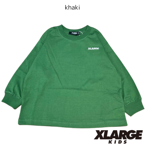 XLARGE KIDS バックスプレー缶プリント 長袖Tシャツ - koguma online