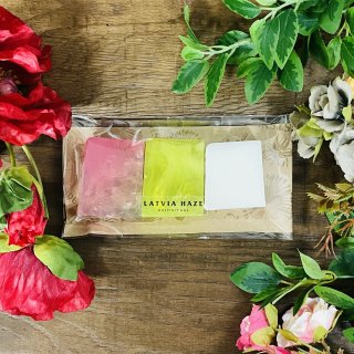 トリプレット・ミニソープ「散歩に誘う初夏の薫香」 セレクト　Triplet Mini Soap の商品画像