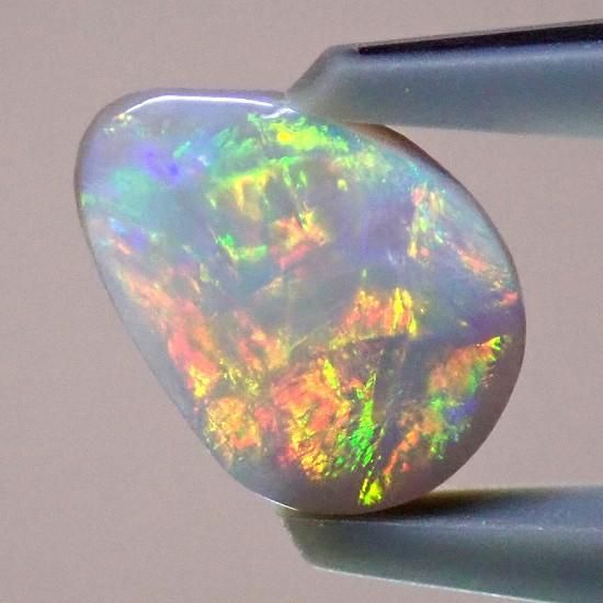 セミブラックオパール 1.26ct - オパールルース・原石の専門店 | オパールマニア -Opal Mania-