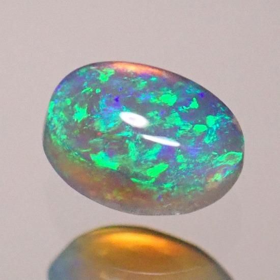 ブラッククリスタルオパール 1.25ct - オパールルース・原石の専門店 | オパールマニア -Opal Mania-