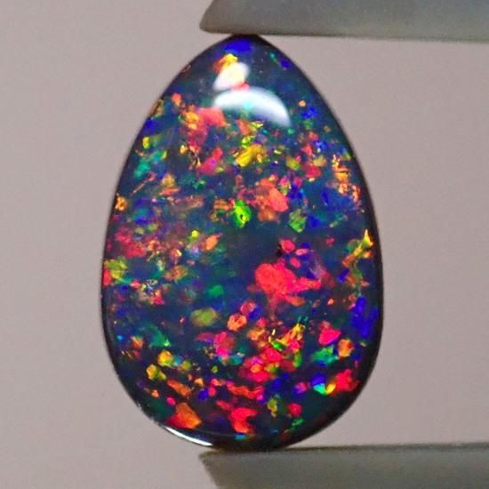 シルバー/レッド ブラックオパール ルース2.568ct - crumiller.com