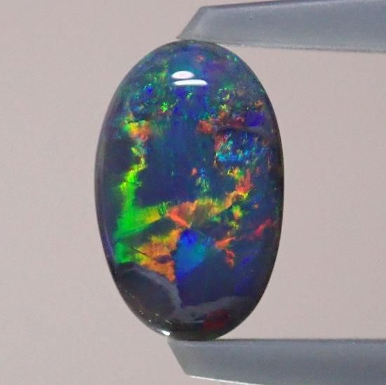 ネット買付 天然ブラックオパール 1.28ct - 素材/材料