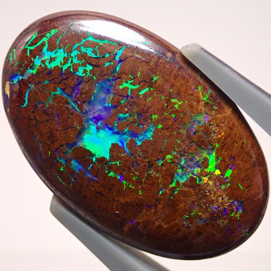 ボルダーオパール 16.31ct - オパールルース・原石の専門店 | オパールマニア -Opal Mania-