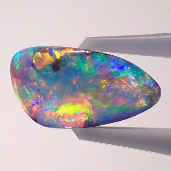 【天然ボルダーオパールルース2石】 ボルダーオパール 2.63ct - オパールルース・原石の専門店