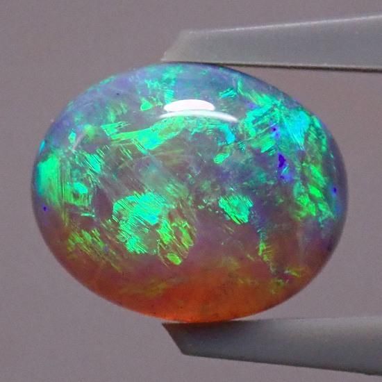 ブラッククリスタルオパール 2.76ct - オパールルース・原石の専門店 | オパールマニア -Opal Mania-