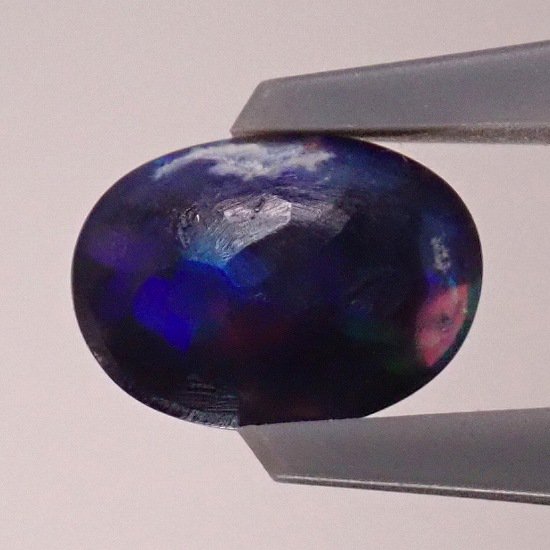 ブラックオパール 1.12ct - オパールルース・原石の専門店 | オパールマニア -Opal Mania-