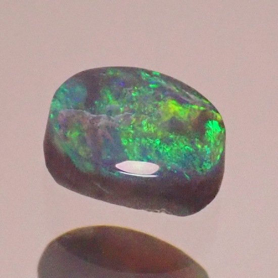 ブラックオパール 0.80ct【訳あり】 - オパールルース・原石の専門店 | オパールマニア -Opal Mania-