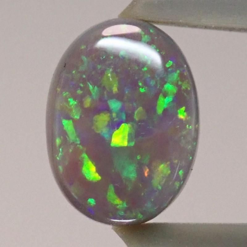 セミブラックオパール 大粒】セミブラックオパール 8.93ct - オパールルース・原石の