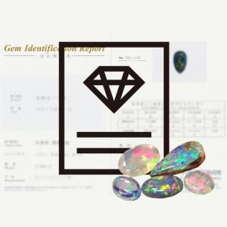 アンデシンラブラドライト(レインボームーンストーン) - オパール