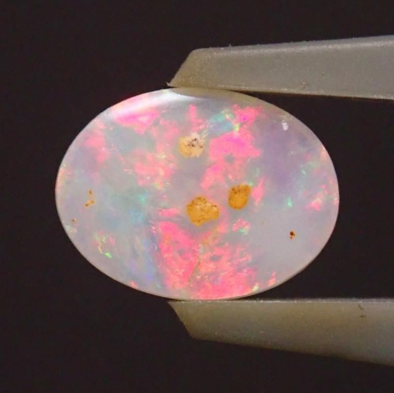 ホワイトオパールルース0.823ct オーストラリア産ホワイトオパール 2.092ctルース