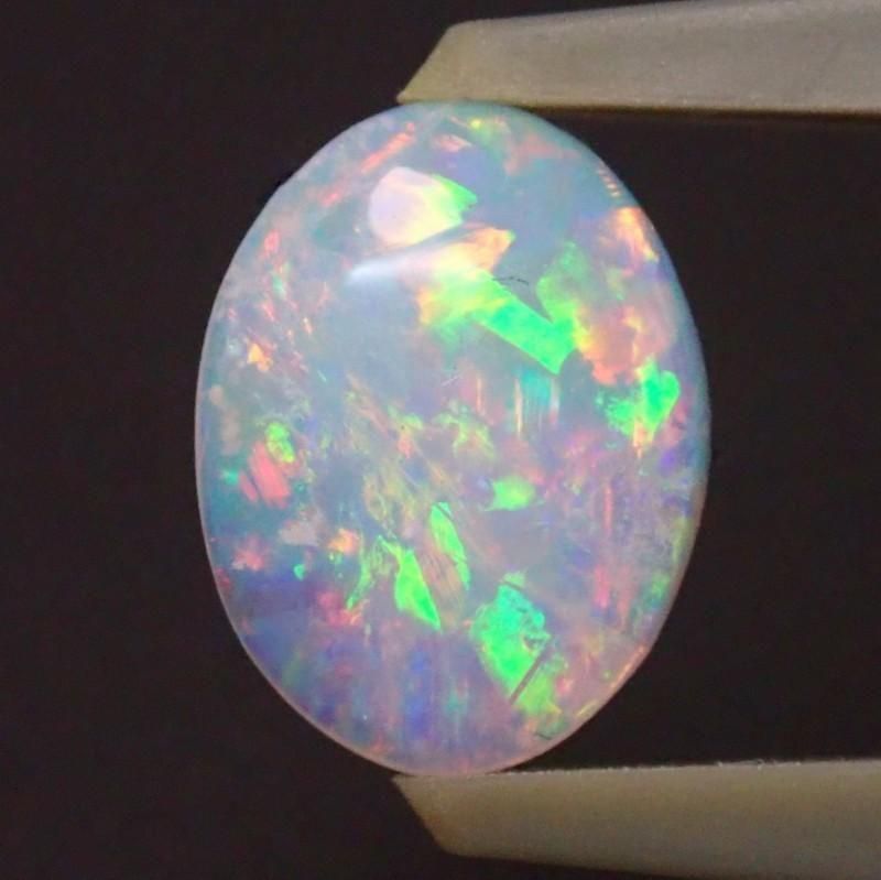 7.15ctホワイトオパール　ルース　オーストラリア オパール(宝石名ホワイト・オパール) オーストラリア産ス 1.157