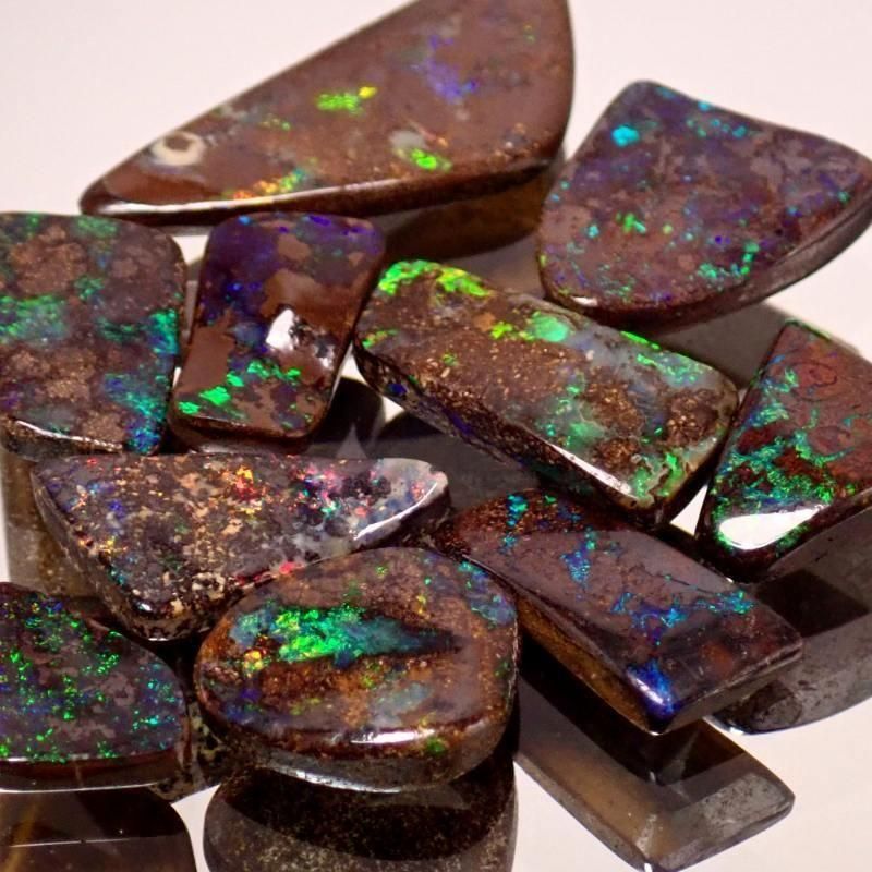 ボルダーオパール　原石 ボルダーオパール 原石1200グラム - オパール専門店 Flashfire