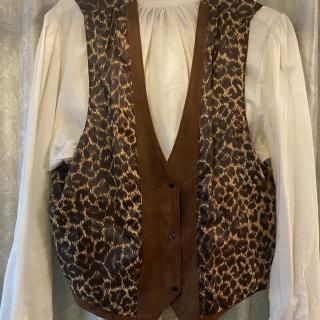 reversible leopard jacket