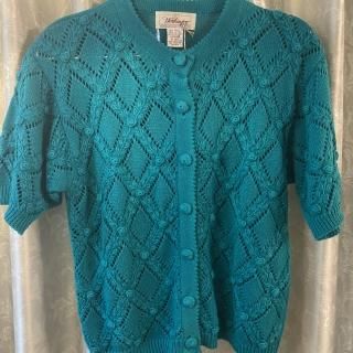 Rose pattern Summer knit