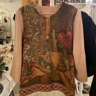 flower pattern jacket