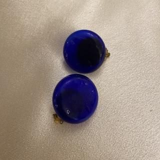 Blue earring
