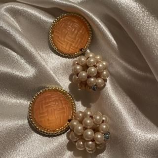 orangegold Pearl  pierce