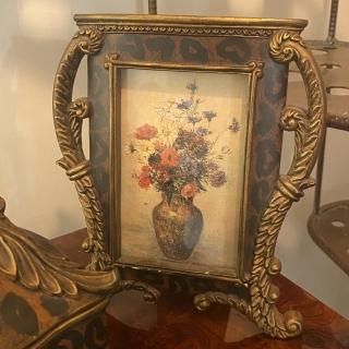 leopard photo frame